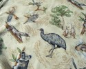 Emus Emu in the Wild Fabric Australian
